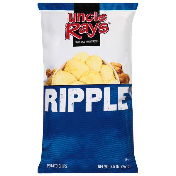 Chips & Pretzels Uncle Ray's Potato Chips, Ripples hero