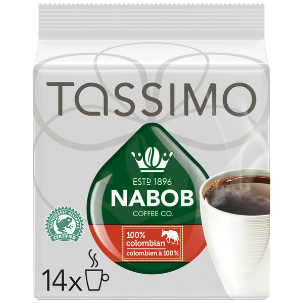 Coffee TASSIMO Nabob 100% Colombian Coffee Single Serve T-Discs hero