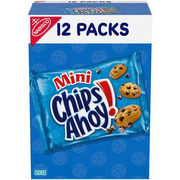 Cookies & Cakes Chips Ahoy! Mini Original Chocolate Chip Cookies, Snack Packs hero