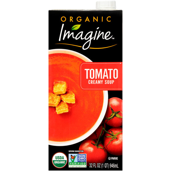 Soup, Broth & Bouillon Imagine Organic Tomato Creamy Soup hero