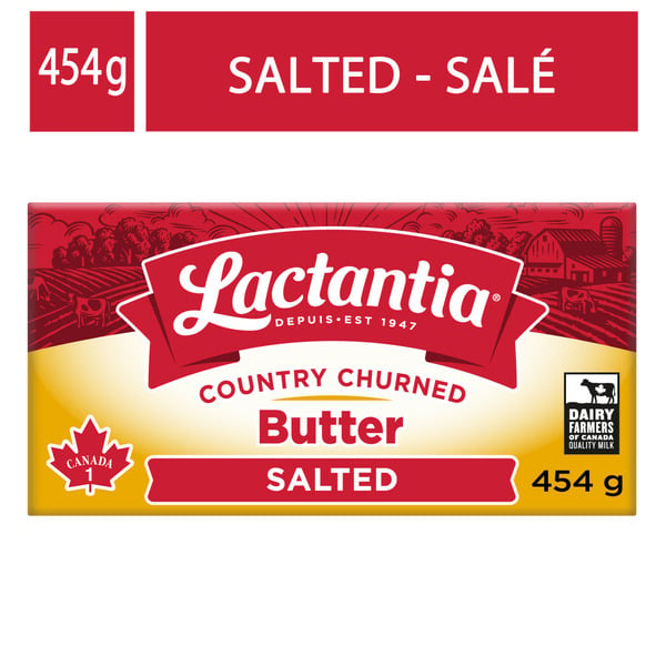 Butter Lactantia Salted Butter hero