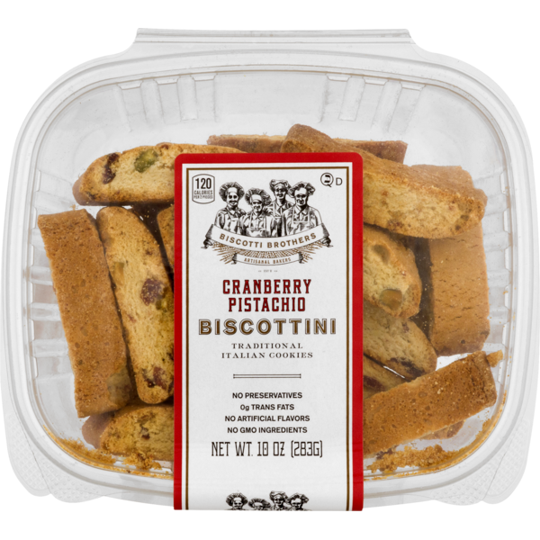 Bakery Desserts Biscotti Brothers Italian Cookies, Traditional, Cranberry Pistachio hero