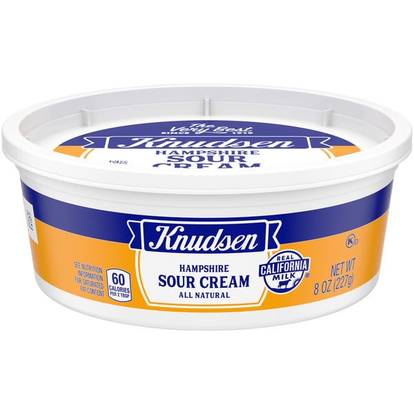 Other Creams & Cheeses R.W. Knudsen Family Hampshire 100% Natural Sour Cream, oz Tub hero