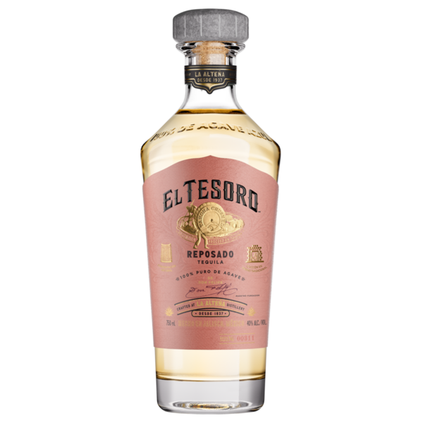 Spirits El Tesoro Reposado Tequila hero