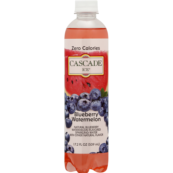 Water, Seltzer & Sparkling Water Cascade Ice Sparkling Water, Blueberry Watermelon hero