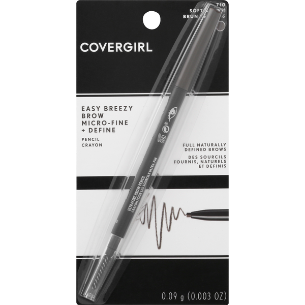 Facial Care COVERGIRL Brow Pencil, Micro-Fine + Define, Soft Brown 710 hero