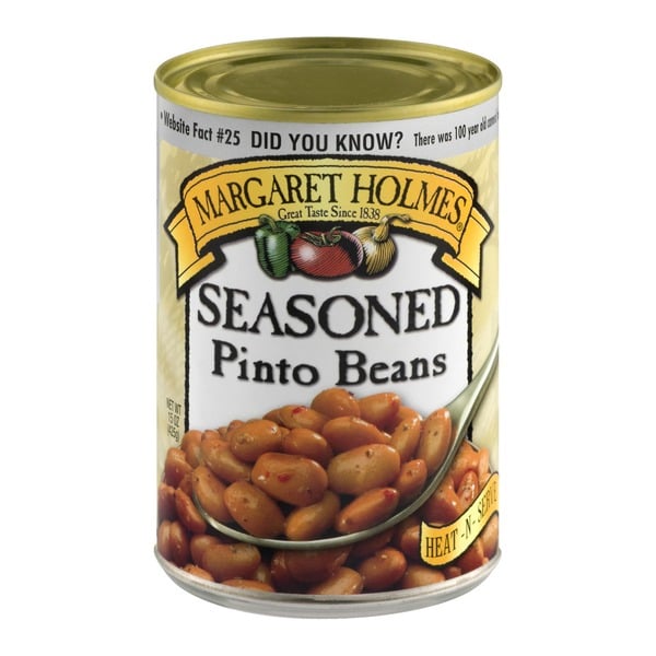 Canned Meals & Beans Margaret Holmes Seasoned Pinto Beans hero