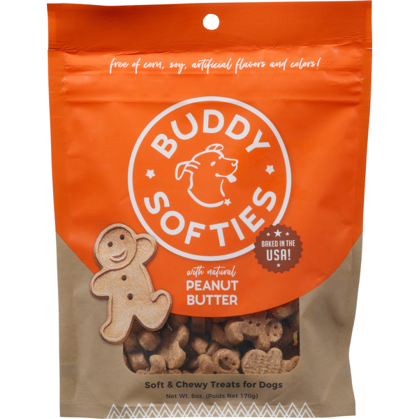 Dog Food & Care Buddy Biscuits Dog Treats, with Natural Peanut Butter hero