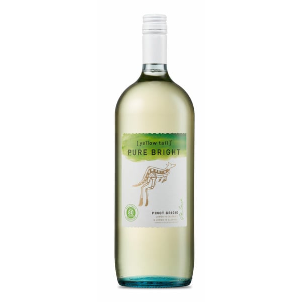 White Wine Yellow Tail Pure Bright Pinot Grigio hero