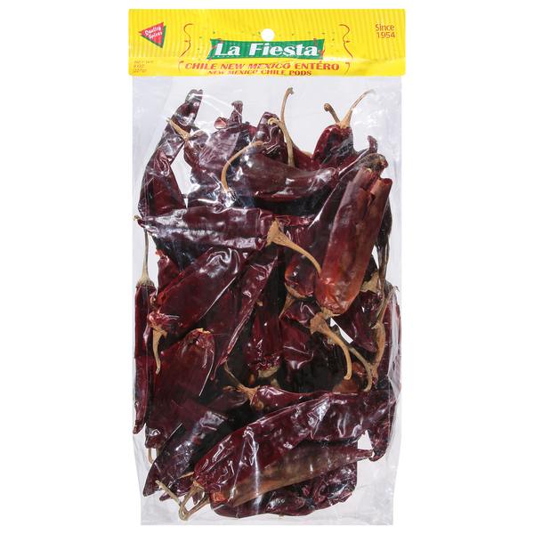 Spices & Seasonings La Fiesta Chile Pods, New Mexico hero