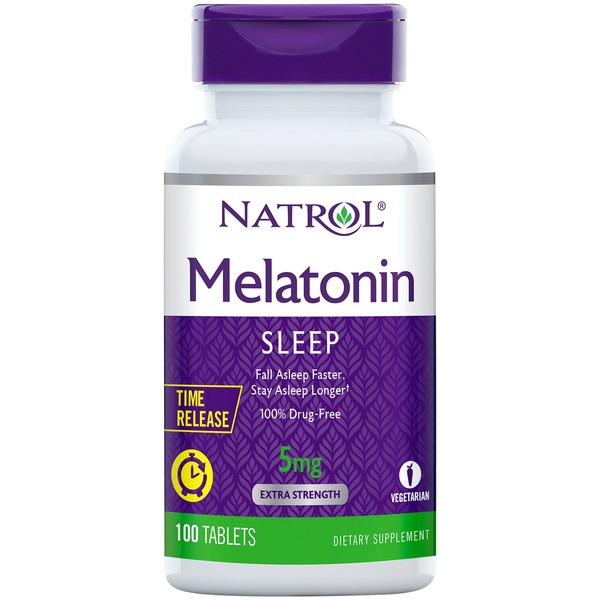 Sleep & Mood Support Natrol Melatonin TR Time Release 5 mg hero