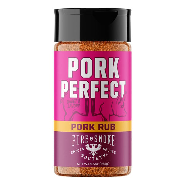 Prepared Meals Fire & Smoke Society Pork Perfect Pork Rub, Spice Blend hero