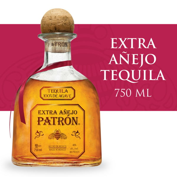 Spirits Patrón® Extra Anejo Tequila hero