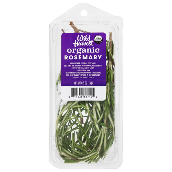 Fresh Vegetables Wild Harvest Rosemary, Organic hero