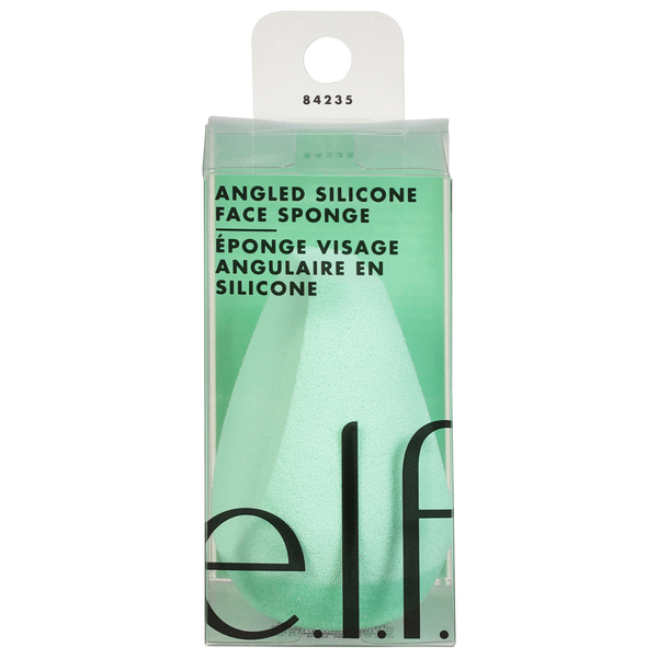 e.l.f. Face Sponge, Silicone, Angled hero