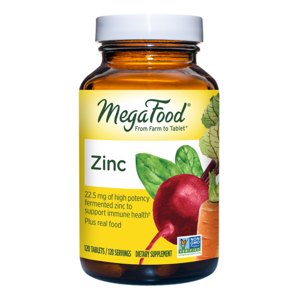 Vitamins & Minerals MegaFood Zinc hero