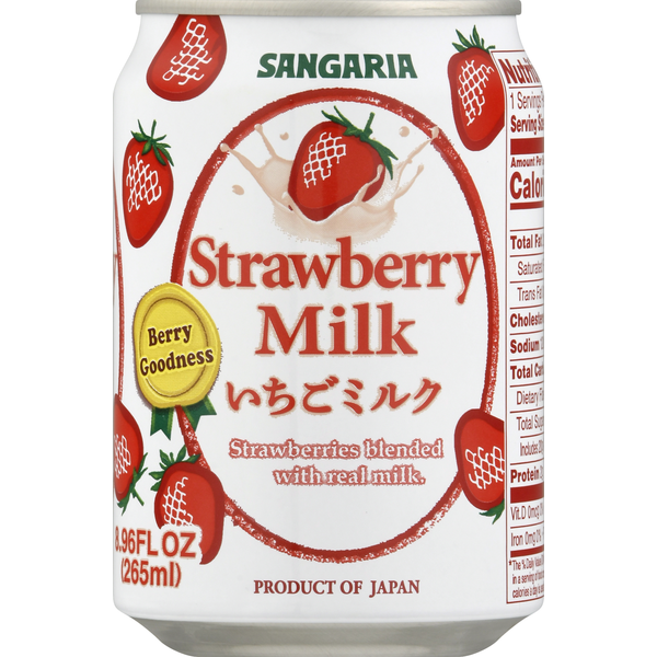 Asian Foods Sangaria Milk, Strawberry hero