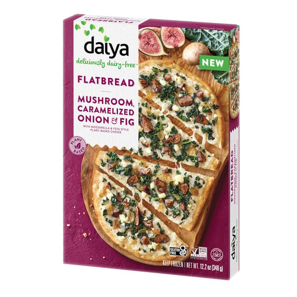 Prepared Meals Daiya Mushroom, Caramelized Onion & Fig Flatbread Pizza hero