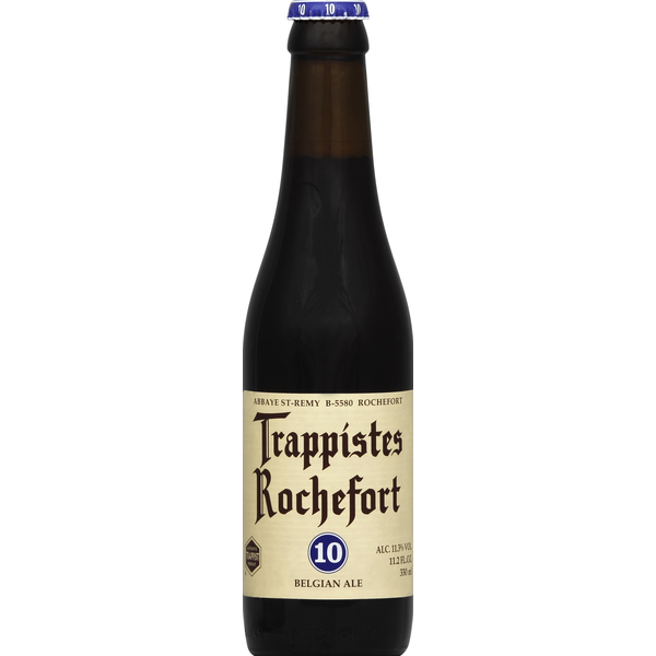 Beers & Coolers Trappistes Rochefort Ale, Belgian, 10 hero