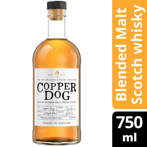 Whiskey Copper Dog Speyside Blended Malt Scotch Whisky hero