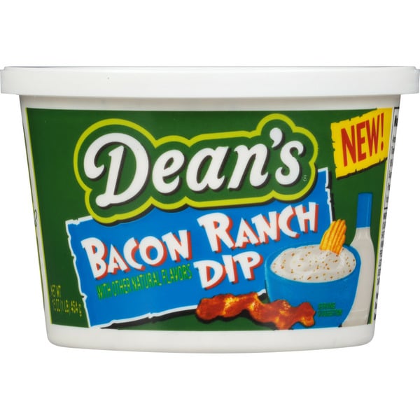 Preserved Dips & Spreads Dean's Dip Ranch Bacon Tub hero