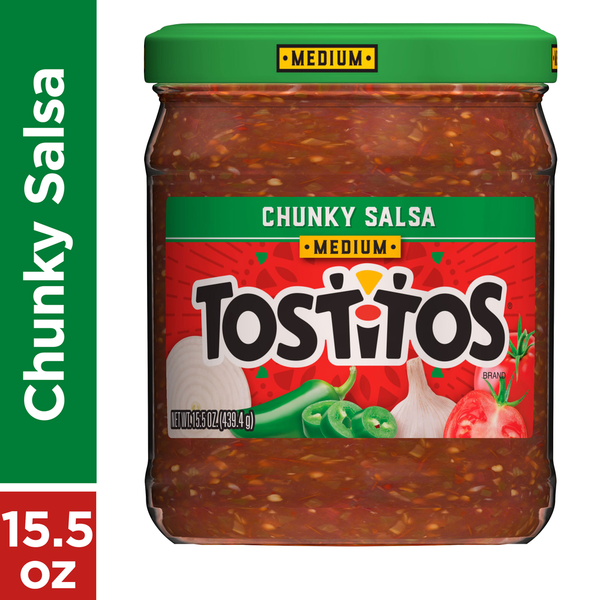 Preserved Dips, Salsa & Spreads Tostitos Chunky Salsa, Medium hero