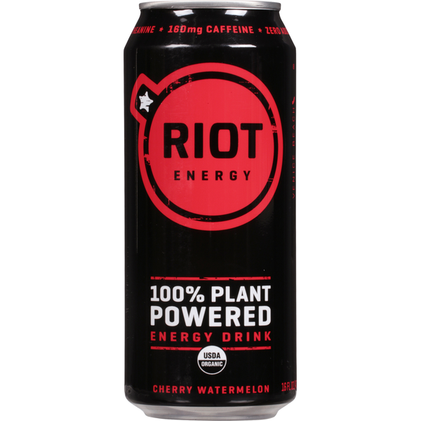 Energy & Sports Drinks Riot Energy Energy Drink, Cherry Watermelon hero