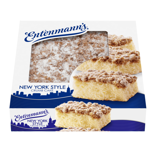 Cookies & Cakes Entenmann's New York Style Crumb Cake hero