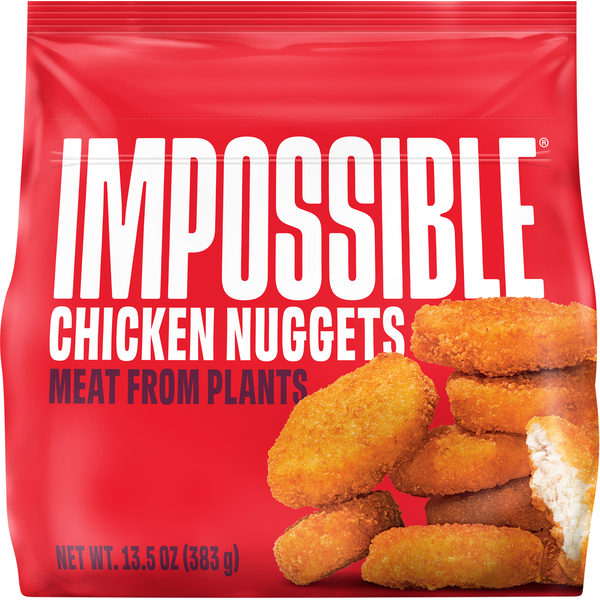 Frozen Vegan & Vegetarian Impossible Impossible™ Chicken Nuggets Meat From Plants hero