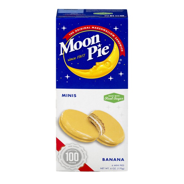 Frozen Dessert MoonPie Minis Banana - 6 CT hero