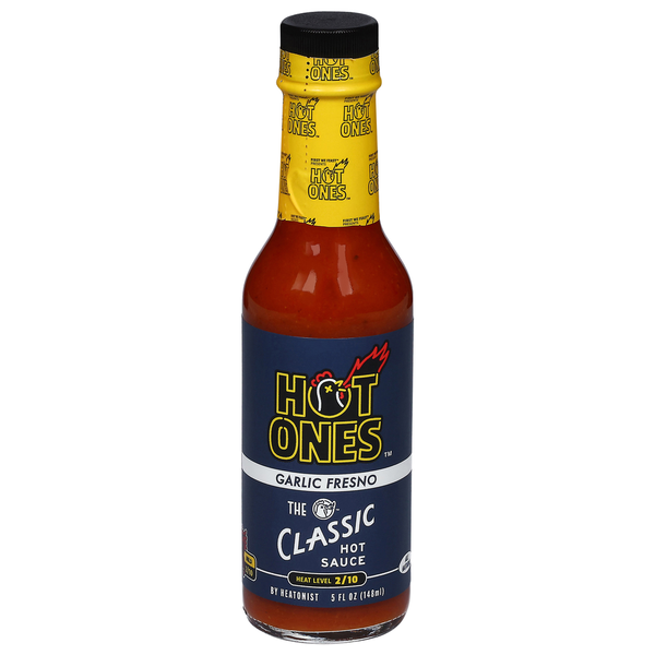 Condiments Hot Ones Hot Sauce The Classic - Garlic Fresno hero