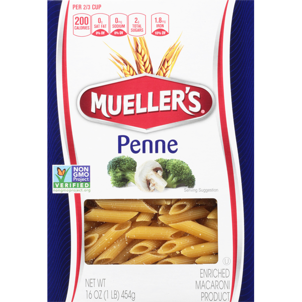 Dry Pasta Mueller's Penne hero