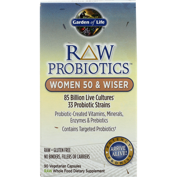 Probiotics & Digestion Garden of Life Digestive Health hero