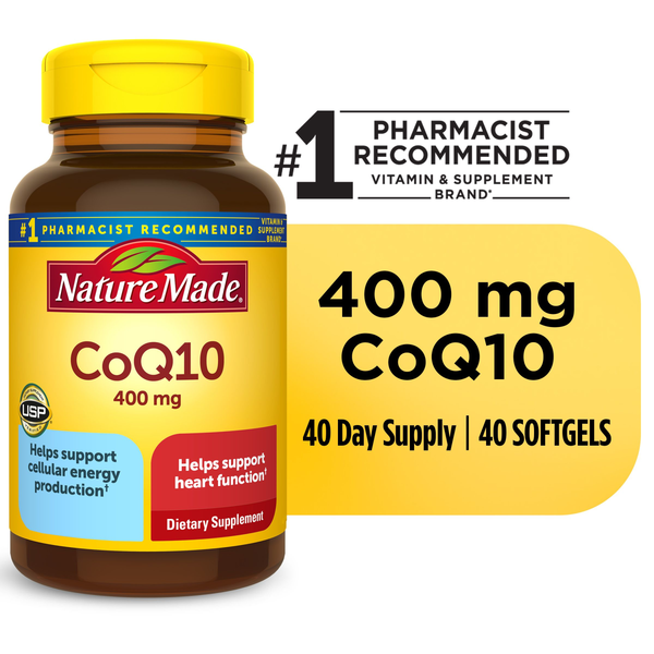 Vitamins & Supplements Nature Made CoQ10 400 mg Softgels hero