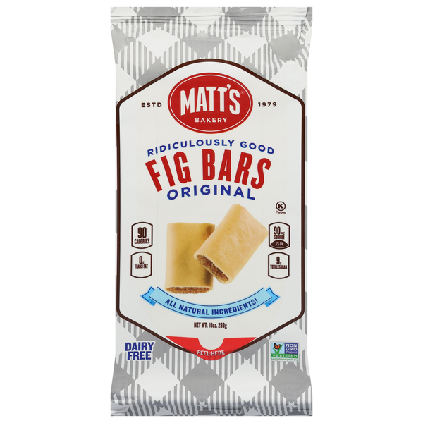 Matt's Bakery Fig Bars, Original hero