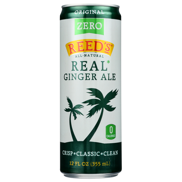 Soft Drinks Reed’s Soda Ginger Ale Zero hero