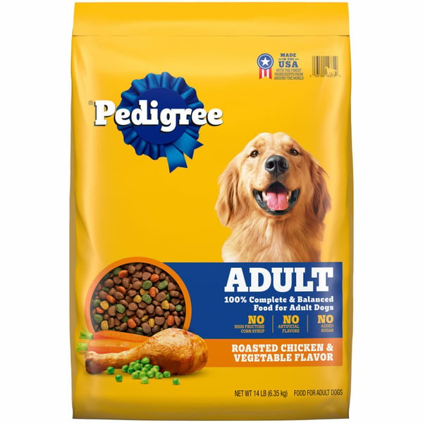 Dog Food Pedigree Complete Nutrition Adult Dry Dog Food Roasted ChickeN hero