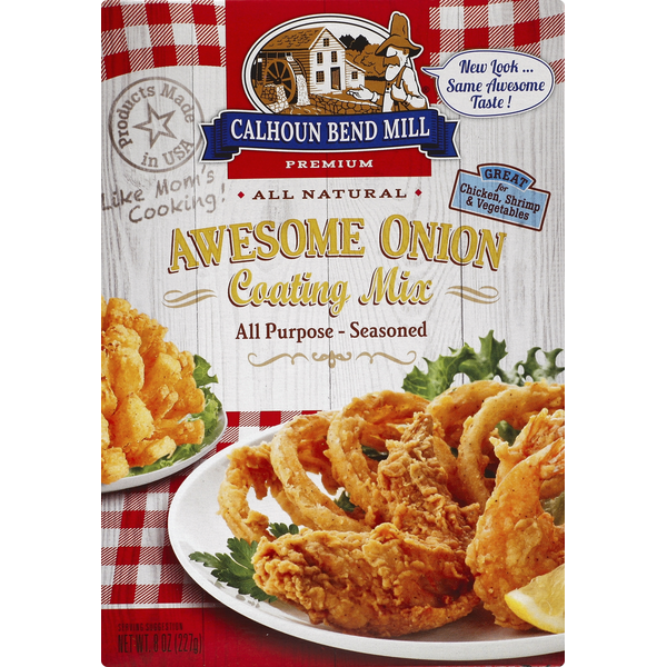 Prepared Meals Calhoun Bend Mill Coating Mix, Awesome Onion hero