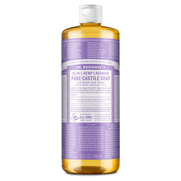 Mushrooms, Herbs & Tinctures Dr. Bronner's Lavender Pure-Castile Liquid Soap hero