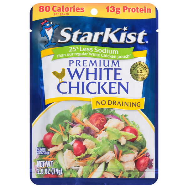 Canned Meat & Seafood StarKist White Chicken, Premium hero