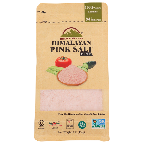 Condiments Himalayan Chef Salt Himalyn Pnk Fine Zip hero