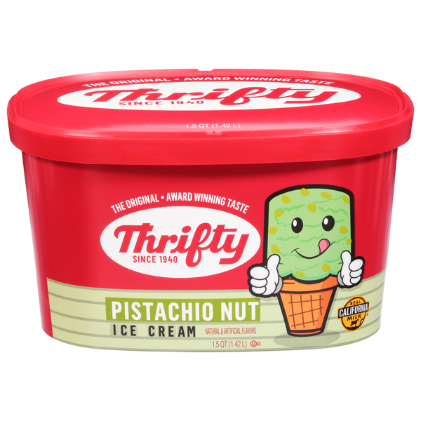 Ice Cream & Ice Thrifty Ice Cream Ice Cream, Pistachio Nut hero