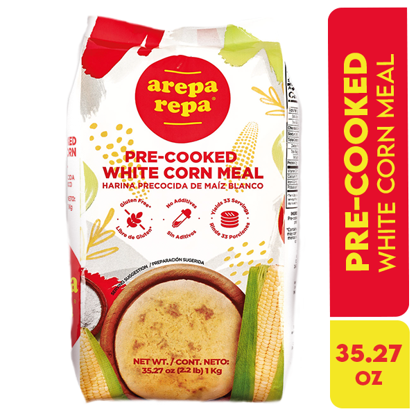 Spices & Seasonings Arepa Repa White Corn Meal hero