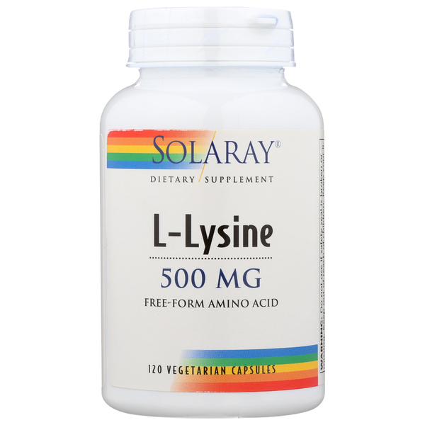 Amino Acids Solaray L-Lysine, Free-Form hero