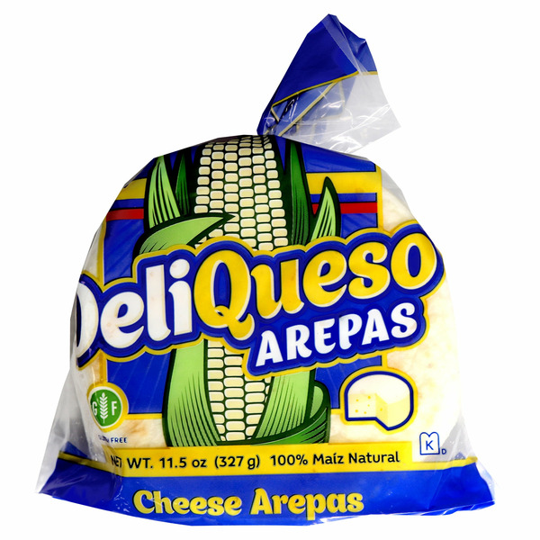 Frozen Appetizers & Sides Deliqueso Cheese Arepas hero