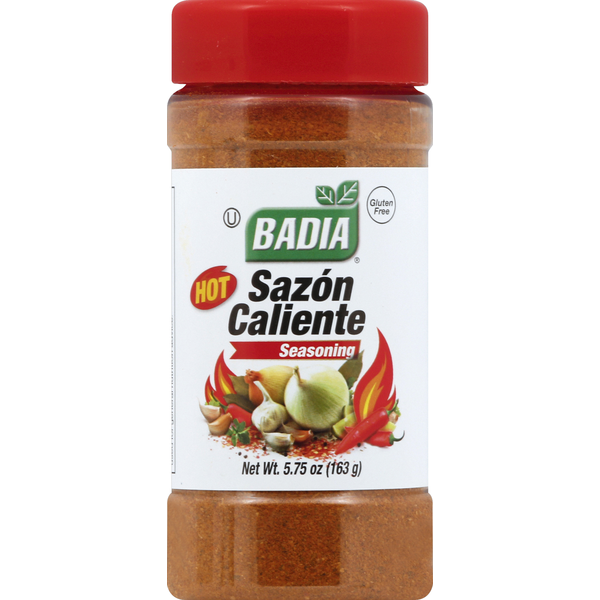 Badia Spices Seasoning, Sazon Caliente, Hot hero