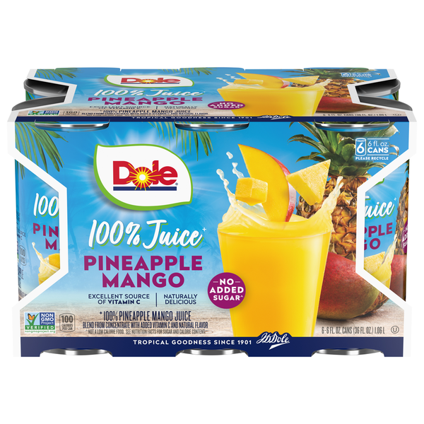 Juice & Nectars Dole 100% Juice, Pineapple Mango hero