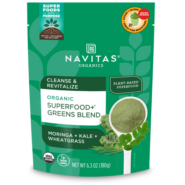 Protein & Meal Replacements Navitas Organics Superfood+ Greens Blend hero