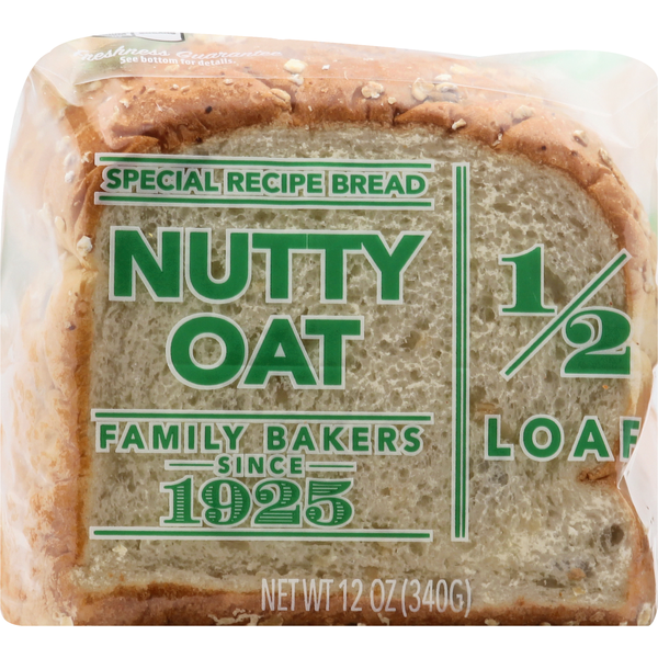 Bread Lewis Bake Shop Bread, Nutty Oat, 1/2 Loaf hero