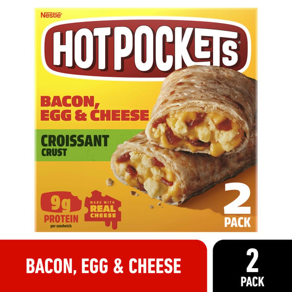 Frozen Meals Hot Pockets Bacon Egg And Cheese hero